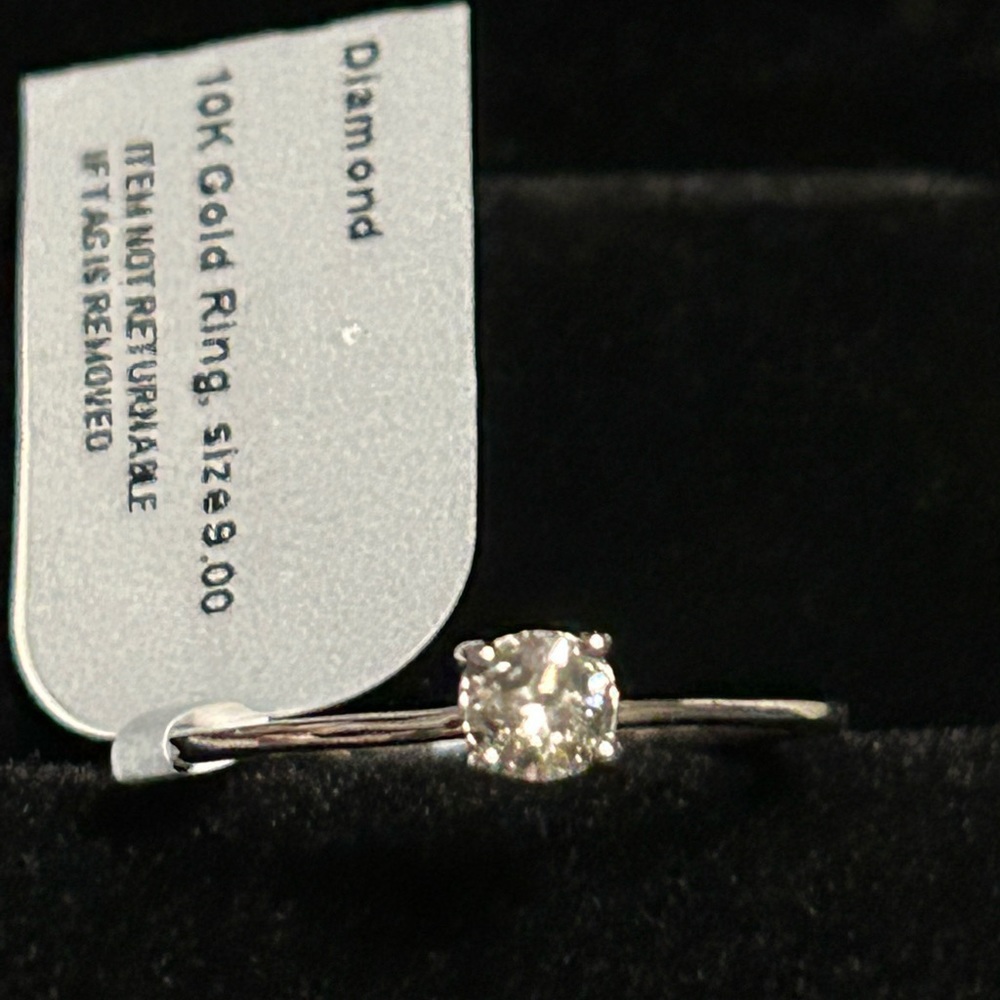Certified/NWT Genuine .50ctw Diamond